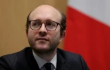 Le député Horizons Jérémie Patrier-Leitus, président de la commission d'enquête sur l'audiovisuel public, lors d'une audition à l'Assemblée nationale, le 2 février 2026 à Paris