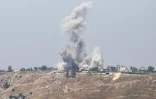 Une attaque aérienne israélienne au sud de Marjayoun, au Liban, à Arnoun, le 1er juin 2026
