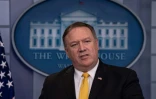 Mike Pompeo le chef de la diplomatie américaine répond aux questions de la presse à la Maison Blanche sur le sommet Trump - Kim 