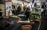 Une des inventions présentées au concours Lépine, le scooter tout-terrain, le 30 avril 2019