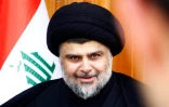 Le chef chiite Moqtada Sadr, lors d'une conférence de presse à Najaf en Irak le 30 avril 2016