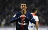 L'attaquant parisien Angel Di Maria buteur face à Lyon au Parc OL, le 3 février 2019 