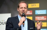 Le directeur du Tour de France, Christian Prudhomme, Ă Tours, le 7 octobre 2018