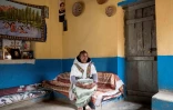 Abrahet Niguse, une commerçante qui accuse les Erythréens d'avoir enlevé son mari il y a 18 ans, lors de la guerre entre l'Ethiopie et l'Erythrée, photographiée le 12 juillet 2018 à Alitena. 