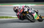 Le Français Fabio Quartararo (Speed Up) lors des qualifs pour le GP d'Autriche, catégorie moto2, le 1er août 2018 à Spielberg