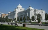 Le Parlement du Tadijkistan à Douchanbé, le 2 décembre 2024