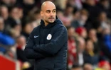 Le manager de Manchester City Pep Guardiola, lors du large succès de son équipe à Southampton, le 30 décembre 2018
