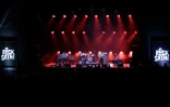 Le groupe Allah-Las sur scène au Festival Rock en Seine à Saint-Cloud, à l'ouest de Paris, le 25 août 2017