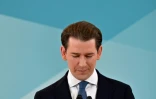 L'ex-chancelier autrichien Sebastian Kurz en conférence de presse à Vienne, le 2 décembre 2021