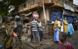 Scène de rue à Bamako le 12 mai 2021, célébration de la fin du ramadan