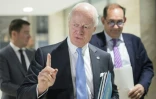 L'envoyé spécial de l'ONU sur la Syrie, Staffan de Mistura, le 27 avril 2016 à Genève