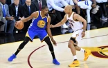 Kevin Durant a de nouveau été un grand artisan de la troisième victoire de Golden State face à Cleveland, le 7 juin 2017