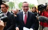 Le ministre britannique de la Justice Michael Gove, le 1er juillet 2016 Ă Londres