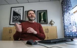 Le maire de Longyearbyen, Arild Olsen, le 6 mai 2022 dans l'archipel du Svalbard, dans le nord de la Norvège