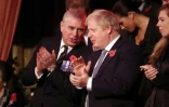 Le prince Andrew et le Premier ministre britannique Boris Johnson Ă Londres le 9 novembre 2019