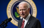 Le président américain Joe Biden lors d'un discours depuis la Maison Blanche le 10 février 2020