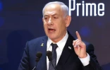 Le Premier ministre israélien Benjamin Netanyahu s'exprime lors d'une conférence sur l'antisémitisme à Jérusalem, le 27 mars 2025
