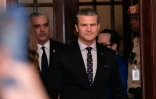 Le ministre américain de la Défense Pete Hegseth, le 26 novembre 2025 à Saint-Domingue