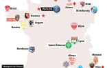 Ligue 1 : les clubs de la saison 2020-2021