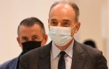 Jean-François Copé arrive au tribunal de Paris, le 9 juin 2021