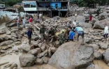 A Mocoa, une ville du sud de la Colombie, ravagée par une coulée de boue, le 1er avril 2017