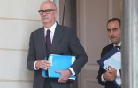 Le ministre de l'Economie Roland Lescure et le Premier ministre Sébastien Lecornu, le 1er octobre 2026, à Paris