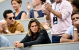 L'ancienne joueuse de tennis française Amélie Mauresmo, dans les gradins de Roland-Garros, le 31 mai 2019 à Paris.
