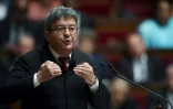 Le député de la France insoumise Jean-Luc Mélenchon, à l'Assemblée nationale le 4 juillet 2017 