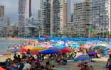 Sur une plage de Benidorm, en Espagne, le 7 juin 2022 