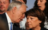 Jean-Marc Ayrault et Martine Aubry le 25 août  2013 à La Rochelle