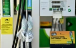 Une station BP à l'arrêt faute d'essence, le 24 septembre 2021 à Hildenborough dans le Sud-Est de l'Angleterre