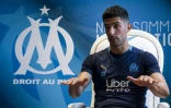 Le défenseur espagnol de Marseille, Alvaro Gonzalez, lors d'un entretien avec l'AFP, le 14 mai 2021 à "La Commanderie", le camp d'entraînement du club