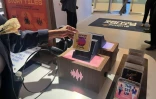 Les cartouches à écouter à la Audible Story House à New York, le 30 avril 2026