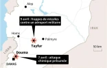 Frappes de missiles en Syrie