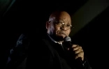 Le président sud-africain Jacob Zuma le 8 août 2017 au Cap.