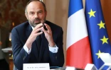 Edouard Philippe en vidéo conférence avec les syndicats le 30 avril 2020