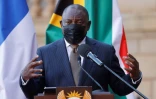 Le président sud-africain Cyril Ramaphosa, le 28 mai 2021 à Pretoria