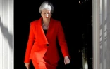 La Première ministre britannique Theresa May lors de l'annonce de sa démission, le 24 mai 2019 à Londres