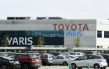 Une usine Toyota à Onnaing, à 60 km au sud-est de Lille, le 14 avril 2020