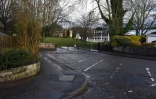 L'école primaire de Dunblane (Royaume-Uni), théâtre d'une fusillade en 1996, le 12 mars 2021