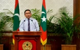 Le président des Maldives, Abdulla Yameen, le 25 octobre 2015