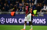 L'attaquant de l'AC Milan Rafael Leao contre l'Inter, le 16 mai 2023 San Siro