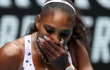 L'Américaine Serena Williams face à la Chinoise Qiang Wang au 3e tour de l'Open d'Australie, le 24 janvier 2020 à Melbourne