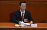 Zhang Gaoli lors de la clôture de la 12e Assemblée nationale populaire, le 15 mars 2015 à Pékin