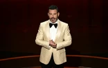L'animateur et humoriste Jimmy Kimmel durant la 96e cérémonie des Oscars, le 10 mars 2024.