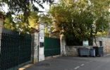 L'entrée de la Villa Hier, à Antibes propriété du milliardaire russe Souleïman Kerimov, le 22 novembre 2017.
