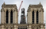 Chantier de la cathédrale Notre-Dame de Paris, le 6 décembre 2023