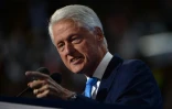 L'ancien président Bill Clinton lors de son discours devant les délégués de la convention démocrate le 26 juillet 2016 à Philadelphie