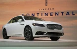 La Lincoln Continental dévoilée au salon auto de Detroit, le 12 janvier 2016
