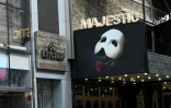 Le Majestic Theatre, le 8 avril 2020 Ă New York